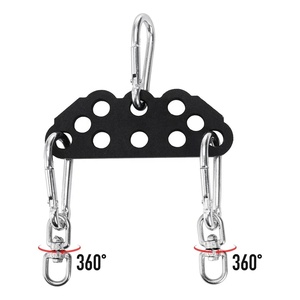 <span class=keywords><strong>Barre</strong></span> de traction latérale multi-prises et plaque d'extension <span class=keywords><strong>pour</strong></span> machine à câbles, fixation double/simple <span class=keywords><strong>pour</strong></span> salle de sport à domicile et système de <span class=keywords><strong>poulie</strong></span> - Product Image 3