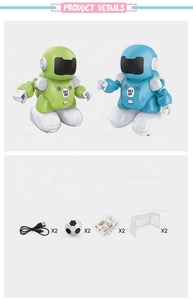 2,4G control remoto inteligente interactivo hockey bailando fútbol <span class=keywords><strong>robot</strong></span> con luz y música - Product Image 3