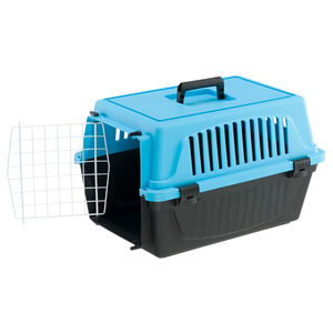 Cage de transport pour chien approuvée par les compagnies aériennes, en plastique, avec poignée, sac de transport et cage de voyage avec porte métallique - Product Image 6