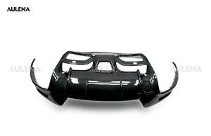 Aulena 드라이 카본 프론트 및 미들 립 휠 아치 사이드 스커트 리어 디퓨저 페라리 Purosangue OEM - Product Image 3