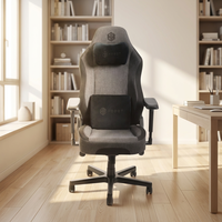 Chaise de jeu ergonomique avec repose-pieds et mécanisme d'inclinaison