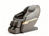 Fauteuil de massage automatique de luxe à prix abordable, avec rail SL, zéro gravité, pression d'air, massage shiatsu complet du corps et chaleur