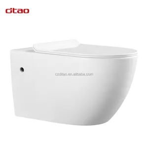 Ditao Good sale Wall-hung CE european ceramics toilet wall hung mounted washdown WC blow