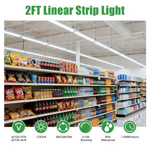 Aluminium Offre Spéciale 2FT 4FT 8FT Led Profile Light Bar Liner Led Strips Light avec ETL DLC Listed - Product Image 2