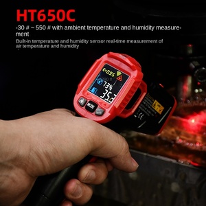 Ht650 loạt công nghiệp Nhiệt kế hồng ngoại độ chính xác cao cầm tay điều khiển nhiệt độ cho dầu nước ABS Chất liệu ODM - Product Image 3