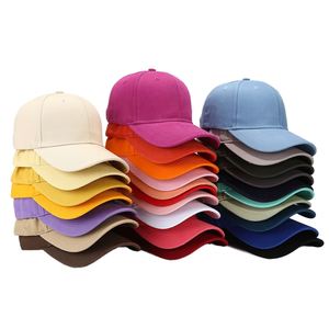Nouvelle Casquette de Baseball en Coton Structurée et Doublée, Modèle 2025, Couleurs Unies, Logo Personnalisable, pour Hommes et Femmes, Tendance - Product Image 1
