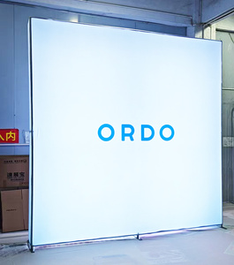 Éclairage LED Tissu Bannière Support mural Fond de scène Bannière Tension Tissu Boîte à lumière Présentoir - Product Image 4