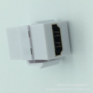 Adaptador HDMI hembra a hembra de material ABS para conexión de audio y video - Product Image 3