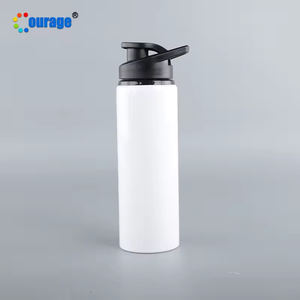 Large Neck <strong>750ml</strong> Sublimation Aluminium Sports <strong>Bottle</strong> Blanks White Aluminum <strong>Water</strong> <strong>Bottle</strong> Blank - Product Image 6