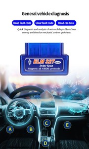 Siêu Mini ELM 327 cho Bluetooth 5.1 Auto <span class=keywords><strong>OBD2</strong></span> Scanner xe Mã chẩn đoán công cụ đọc V2.1 - Product Image 4
