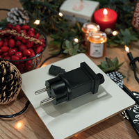 Adaptateur LED étanche AC/DC Hua Yi Teng pour extérieur, Noël, 5V 12V 24V 30V DC 100mA pour décorations d'arbres et gonflables, à brancher