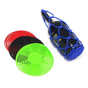 Tapis d'isolation en silicone multifonction Napperon Drink Glass Coaster Tray Wine Bottle Basket Bottle Bag for Picnic - Product Image 3