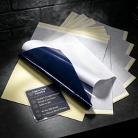 Papier de transfert thermique A4 4 plis pour tatouage, vente en gros d'usine, papier de copie pour pochoirs de tatouage avec logo personnalisé