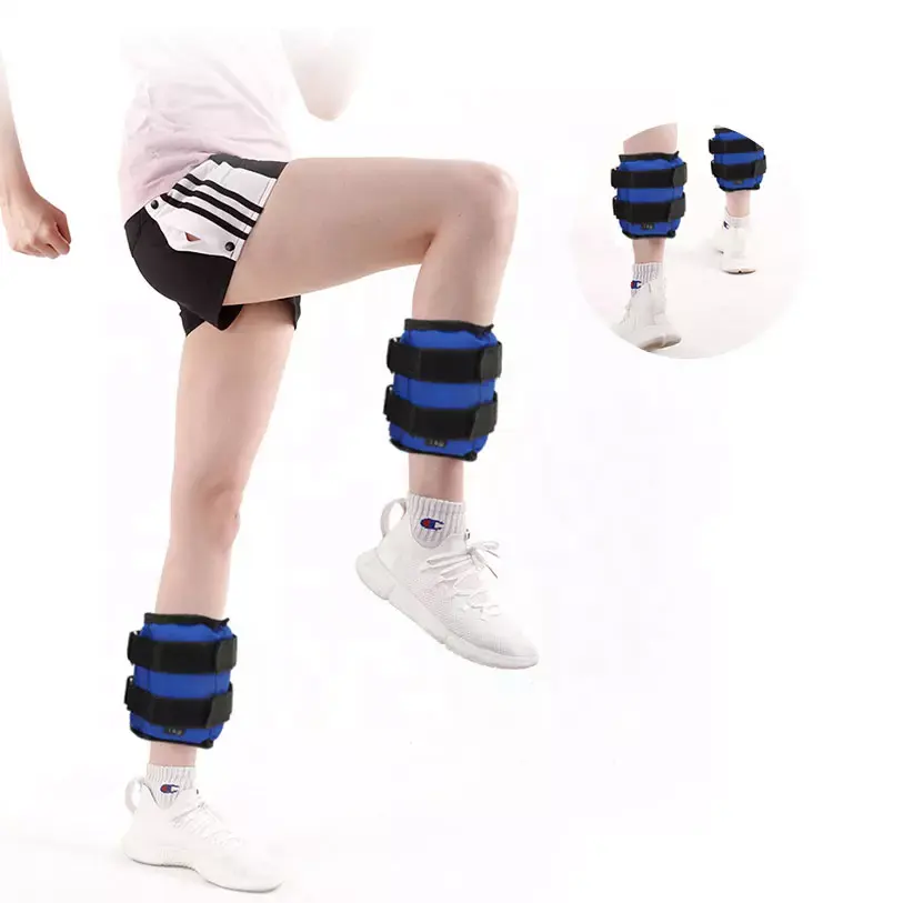 SP Custom Printed Durable Sandbag Leg Tying Running Eco Friendly Sports Training Iron Sand Bag Pilates Ankle Weights