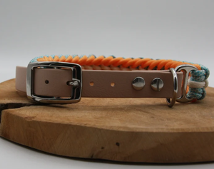 Großhandel Luxus-Hundehalsband-Leine-Set Extra Breites Doppel-Paracord mit Komfortablem Guero-Griff Freihändig für Hunde - Product Image 6