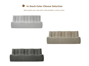 Ensemble de canapés compressés, écologiques, confortables, meubles de salon, design moderne, sièges rembourrés, fourniture d'usine, échantillon gratuit - Product Image 6