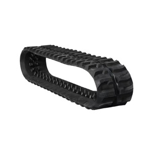 Nouveau système de conversion HongWang pour tracteurs, mini-roues, excavatrices, tracteurs, ATV et SUV, avec chenilles en caoutchouc et patins de chenille noirs naturels - Product Image 1