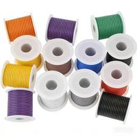 Câble de batterie électrique en cuivre étamé et silicone pour chauffage 600V - Flexible et résistant, tailles 2-20 AWG