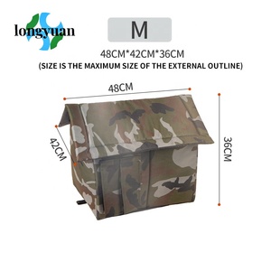 Faltbares Haustier Hundehütte Indoor Winter Warme Katze Hund Streunende Tiere Zelt Katzen haus Tierheim Wasserdichtes Katzen bett im Freien - Product Image 5