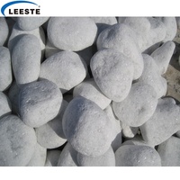 Pierre de gravier blanc neige pour décoration de jardin, nouveau modèle 2019, vente d'usine