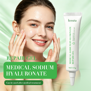Gel réparateur à l'acide hyaluronique OEM, hyaluronate de sodium, hydratant, apaisant, soulageant les rougeurs, pour peaux sèches et irritées, marque privée - Product Image 1
