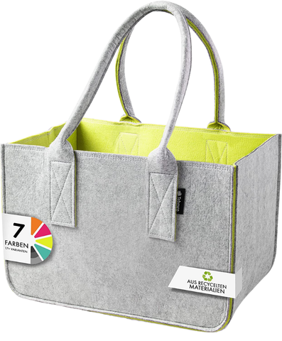 Large Capacity Extra New Design Practical Felt Carry Organizer Heavy Duty Durable Reusable Basket for Toy & Food Storage