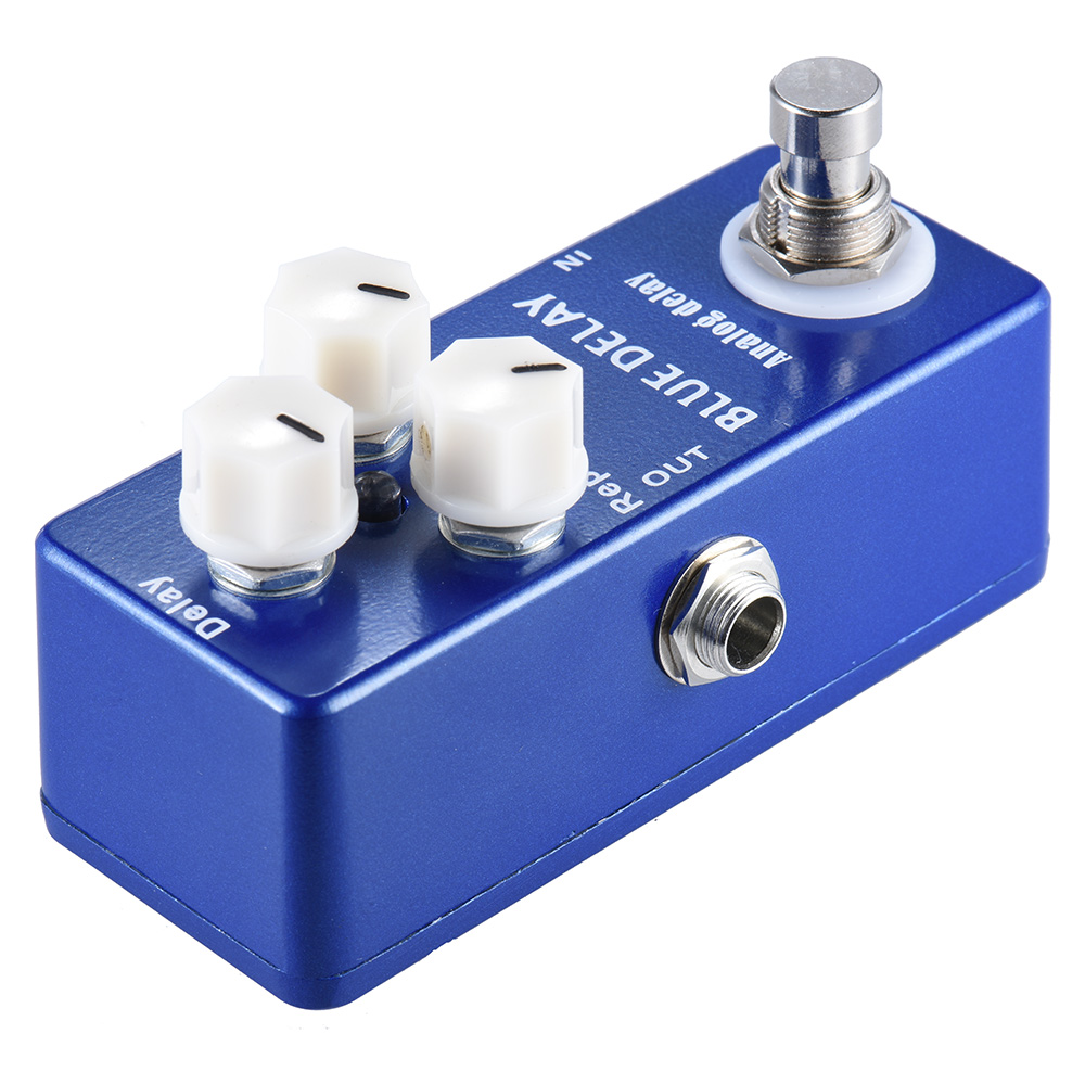 Mini Blue Delay Pedal - True Bypass, Mad Professor Effect