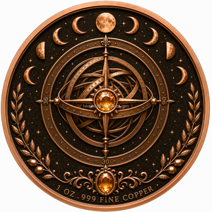 Médaille de collection dédiée aux déesses de la mythologie mondiale, pièce de monnaie en cuivre fin .999 de 1 once à acheter - Product Image 6