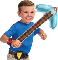 Armes gonflables, épées à Air pour enfants, cadeaux de fête, pioche Pixel Diamond pour fête à thème, anniversaire, Halloween, Costume, accessoires