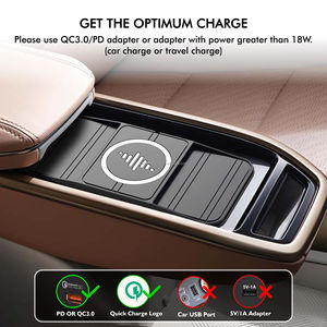 Cargador de Coche Universal, Productos de Dropshipping, Base de Carga Inalámbrica Rápida de 15 W para iPhone Series y para Samsung para <span class=keywords><strong>Airpods</strong></span> - Product Image 4