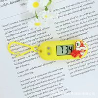 Jam Tangan Kartun Gantungan Kunci Pelajar 2025 Wanita Pria LED Olahraga Kreatif Warna Permen Digital Olahraga Portabel Mini