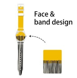 Bán buôn tùy chỉnh chuyên nghiệp nhựa thể thao thời trang đồng hồ 16mm hợp kim trường hợp thạch anh phong trào loại đồng xu mẫu miễn phí có sẵn - Product Image 5