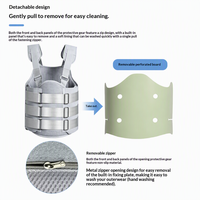 Orthèse dorsale médicale pour fixation thoracolombaire, avec airbag gonflable, sangles élastiques à triple couche, ajustement réglable