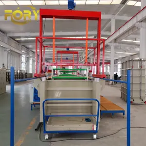 Línea automática de galvanoplastia de la mejor calidad del fabricante de China de Fory para acabado y tratamiento de superficies galvanizadas