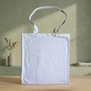 Hot Selling Reusable 100% Natural Cotton Tote Bags <b>Blank</b> Cloth Cotton Hand Canvas Shopping Bag With Custom Logo Promotion Gift - Product Image 1