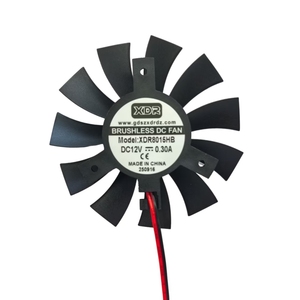 XDr 8015hb 12v 24 गेंद असर ग्राफिक्स कार्ड प्रशंसक 15 मिमी मोटाई ब्रैकेट 1.5 सेमी - Product Image 1