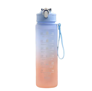 Wholesale 900ml Eco-Friendly <b>Plastic</b> Sports for with Time Marker for Outdoor Use Boiling Water Applicable - Product Image 1