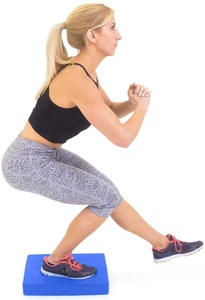 Gym Exercise Mat &amp; <strong>Foam</strong> Balance Pad <strong>Trainer</strong> - Product Image 2