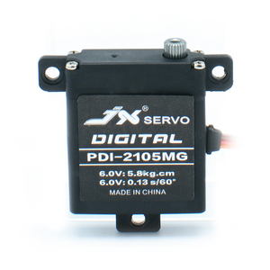 <span class=keywords><strong>JX</strong></span>-Mini servomotor con engranaje de metal, pieza de modelo de juguete digital de par grande para RC, Avión de ala fija, helicóptero, 5,8 kg - Product Image 2