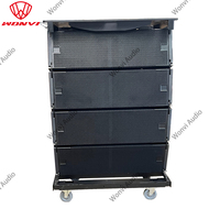 VTX A12 dual 12 pulgadas 3 vías de audio profesional line array sistema de sonido al aire libre alimentado line array altavoz