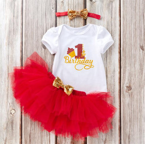 Wholesale Birthday Wedding Party Wear Flower Girl <b>Princess</b> Dresses for Baby Girls - Product Image 2