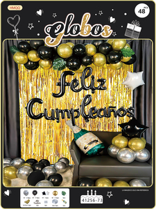 Gran oferta <span class=keywords><strong>de</strong></span> decoraciones <span class=keywords><strong>de</strong></span> <span class=keywords><strong>globos</strong></span> <span class=keywords><strong>de</strong></span> <span class=keywords><strong>cumpleaños</strong></span> negros y dorados <span class=keywords><strong>para</strong></span> hombres con globo <span class=keywords><strong>de</strong></span> estrella <span class=keywords><strong>de</strong></span> cerveza y cortina <span class=keywords><strong>de</strong></span> borla dorada - Product Image 2