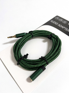 Câble AUX plaqué or 3,5 mm mâle vers femelle - Extension audio haute fidélité pour écouteurs et lecteurs de musique - Product Image 6