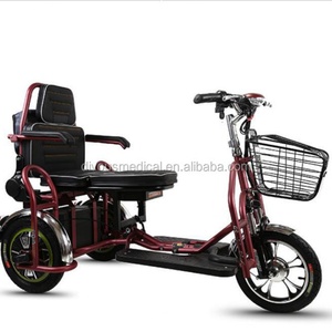 รถสามล้อไฟฟ้าคุณภาพสูงสำหรับผู้สูงอายุ ใช้สำหรับเดินเล่นกลางแจ้ง - Product Image 3