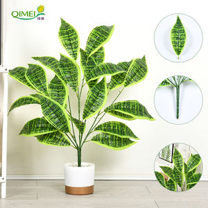 Simulatie Groene Plant Gele Bloemen Zebra Voor Woonkamer Interieurdecoratie Landschap Vloer Groene Potplant - Product Image 5