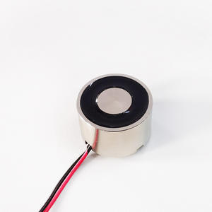 אלקטרומגנט עגול קטן Dc 12v 24v 10kgs אלקטרומגנט קבוע - Product Image 1