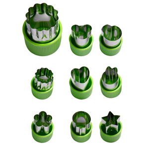 Dụng Cụ Cắt Rau Quả Hình Trái Tim Hình Ngôi Sao Dụng Cụ Nấu Ăn Cầm Tay Bằng Nhựa Dụng Cụ Nhà Bếp Khuôn Cắt Trái Cây Bằng Thép Không Gỉ - Product Image 6