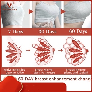 Crème d'augmentation mammaire au beurre de karité MeiYanQiong, marque entièrement élastique, augmentant la fermeté - Product Image 3