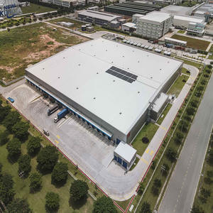 Structure en acier léger préfabriqué cadre en acier entrepôt pour la maison ou le but de stockage commercial - Product Image 3