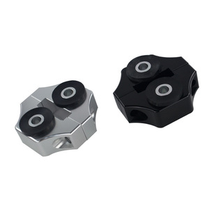 Poyracing Engine Mount <b>Bracket</b> 14mm 16mm Id For Honda Civic EK EG Black <b>Silver</b> Color Optional - Product Image 2